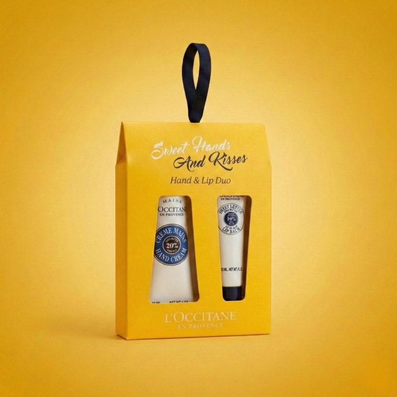 록시땅 핸드크림 30ml & 립밤 12ml 선물용 시어버터 GIFT PACK 세트 (본품+선물포장+쇼핑백)